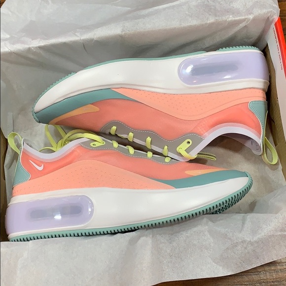 W NIKE AIR MAX DIA SE Bleached Coral/Ocean Cube - Picture 2 of 16